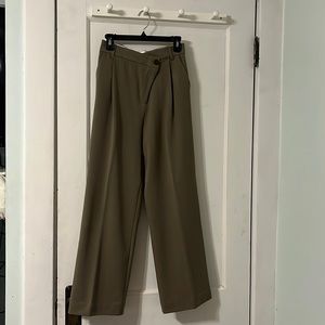 Zara high wasted wide leg dress pants.